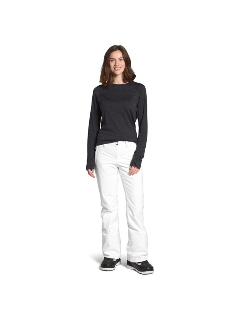 The North Face Sally Women's Size Large (Short) White Insulated Snow Pants NWT